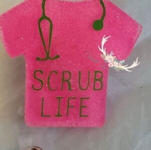 Nurse Badge Reel, Scrub Life, CNA, RN,LPN